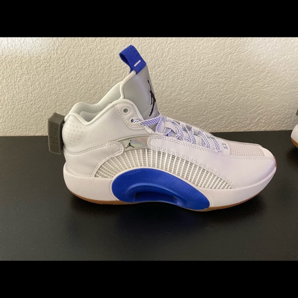 New Mens Nike Air Jordan XXXV SH 35 CZ5657 SZ 9 ATHLETIC SHOES SNEAKERS WHITE - Picture 4 of 13